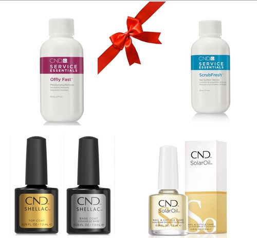 Kit cnd shellac - shellac, top