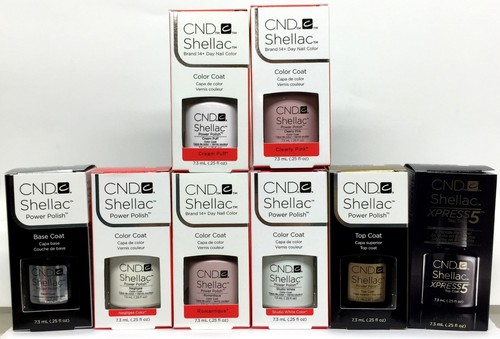 Shellac cnd gel polish kit - cnd,